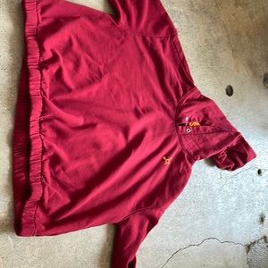 Orangetheory cropped sweatshirt